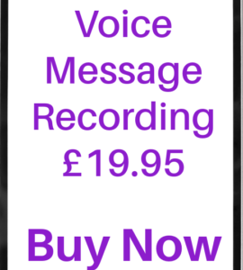 Voicemail Recording x 1