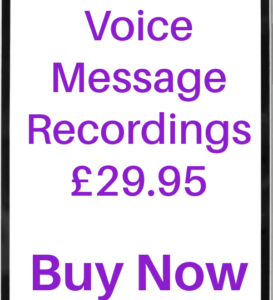 Voicemail Recordings x 2